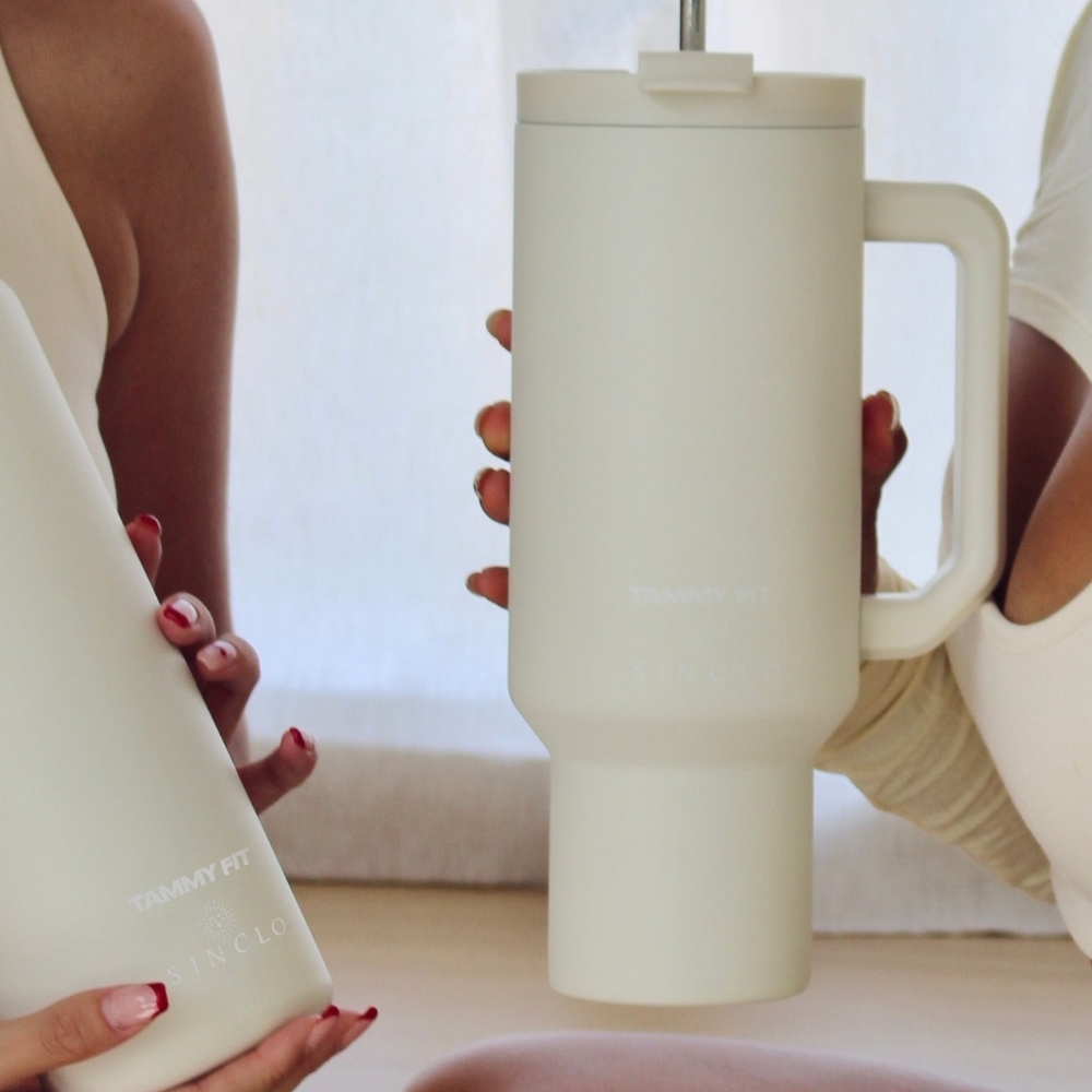 Tammy Fit Sinclo White Tumbler